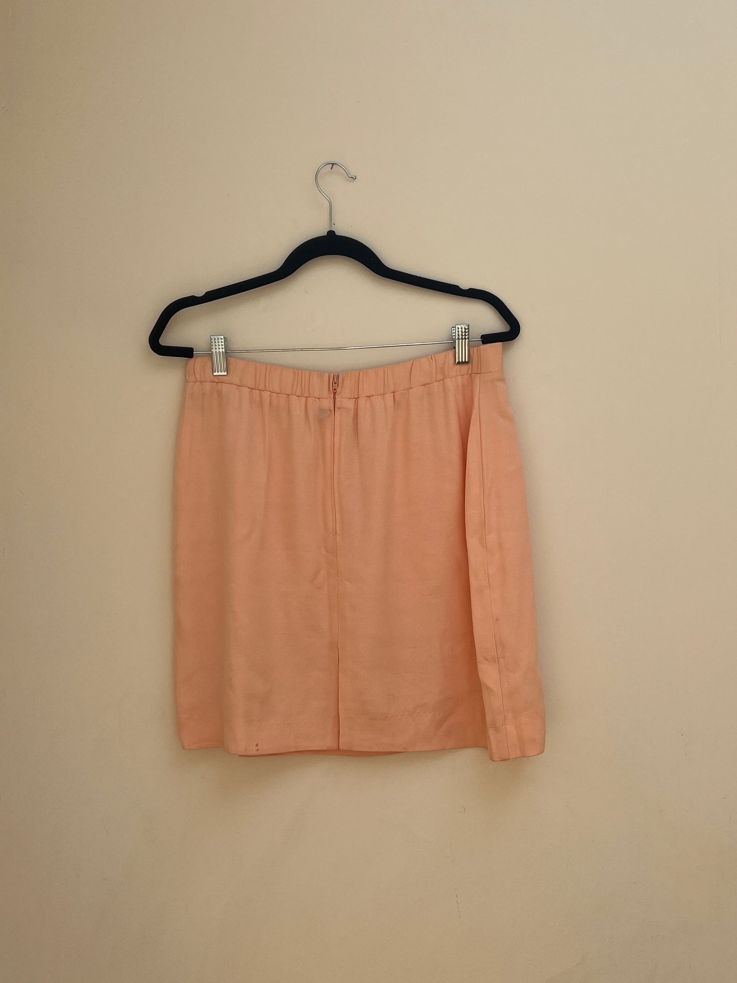 Vintage Peachy Pencil Skirt