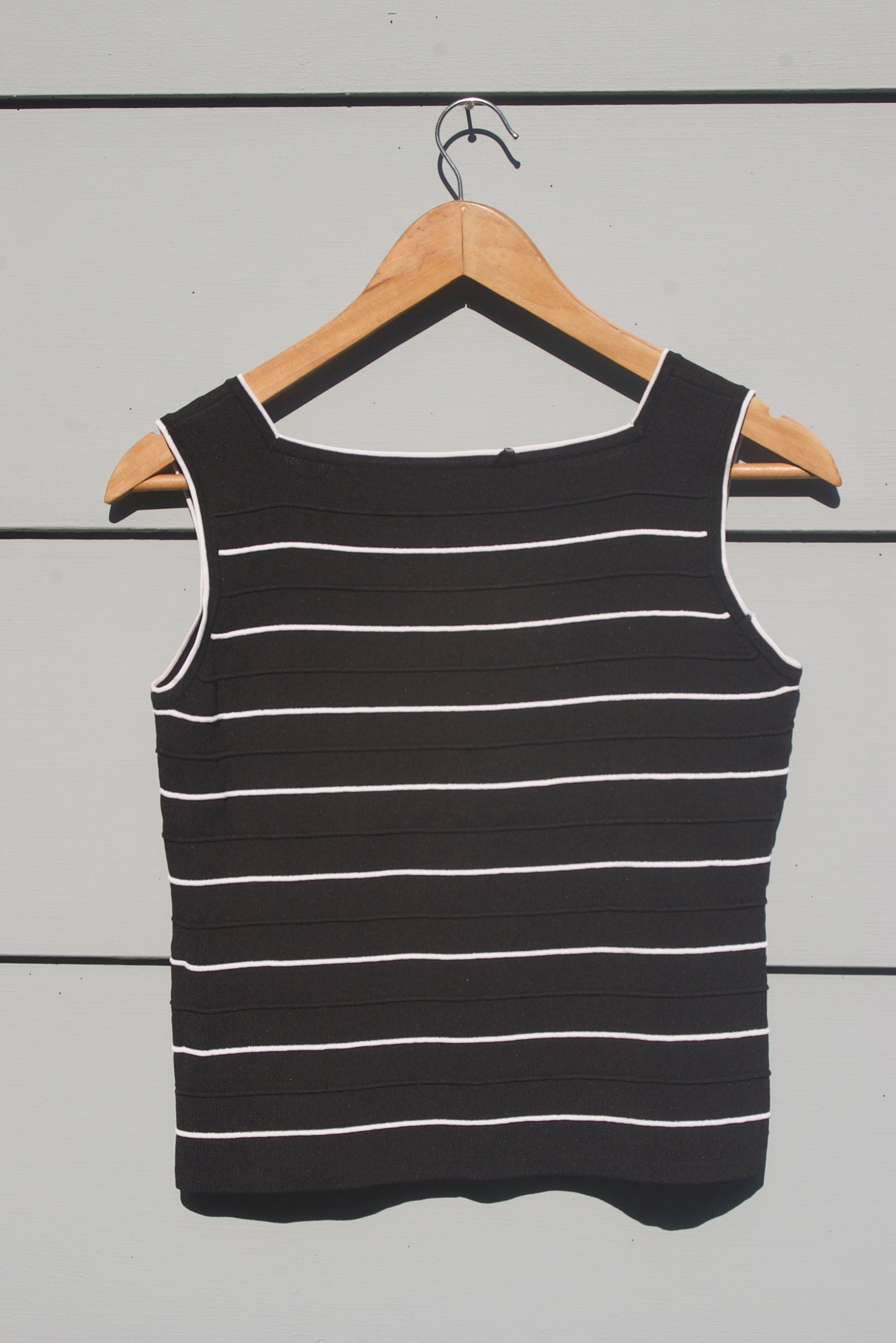 Square Neck Striped Tank
