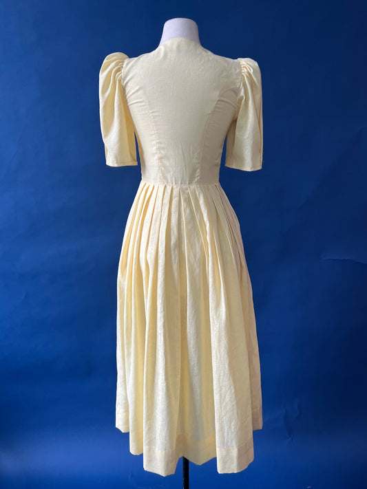 Smooth As Butter Handmade Vintage Sundress