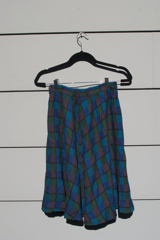 Cool Tones Wool Skirt